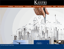 Tablet Screenshot of khatrinternational.com